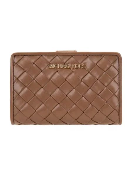 Portfel Michael Kors skórzany brązowy