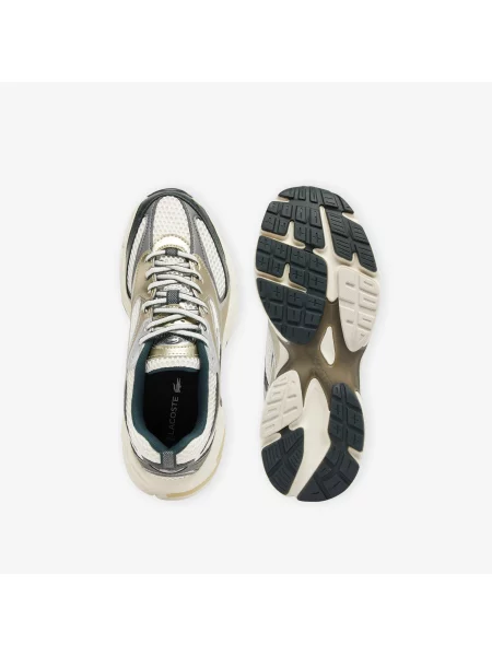 Кроссовки Lacoste бежевые