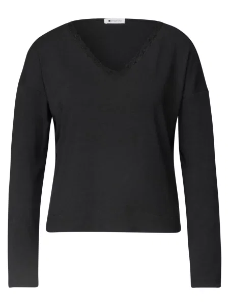 STREET ONE Tricou negru
