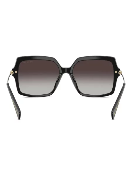 Ochelari de soare Michael Kors cu imprimeu geometric negru