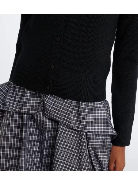Cardigan Loewe de lână negru