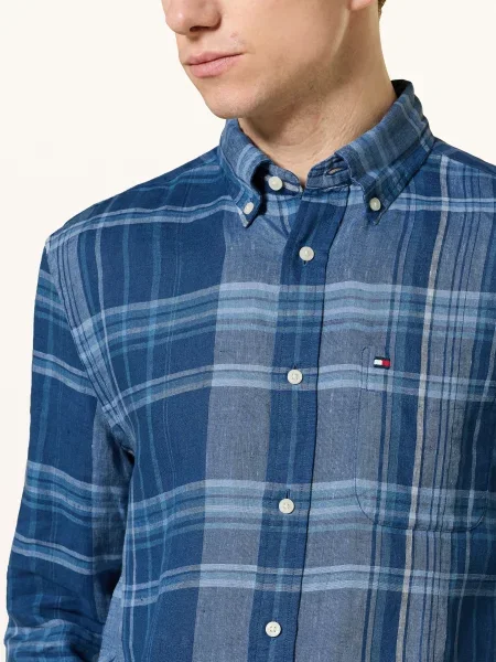 TOMMY HILFIGER Košile / nebeská modř modrá