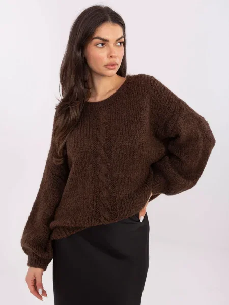 Pulover Italy Moda negru
