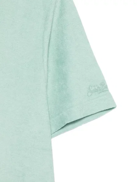 Polo Mc2 Saint Barth cu broderie verde