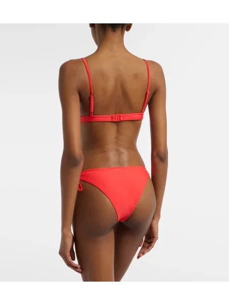 Bikini Coperni cu model floral roșu