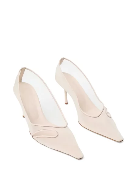 Pantofi cu toc Christopher Esber roz