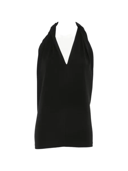 Top Toteme cu gât halter negru