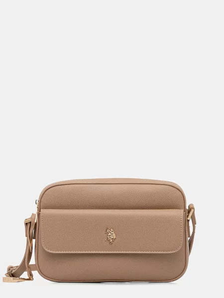 Чанта U.S. Polo Assn. Jones бежово
