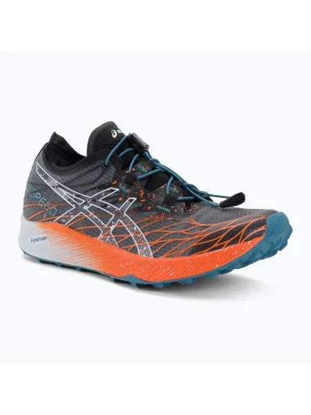 Olcsóbban. Női futócipő ASICS Fujispeed black/nova orange. Méret: 40 EU fekete