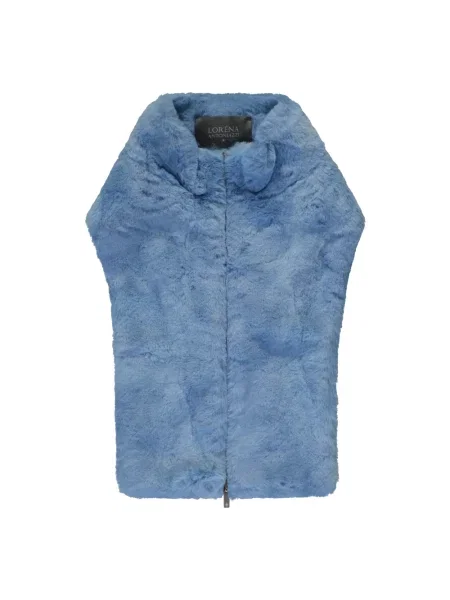 Kamizelka Lorena Antoniazzi niebieska