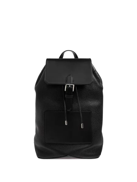Rucsac Lanvin din piele cu cataramă negru