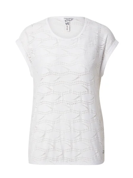 ZABAIONE Tricou alb