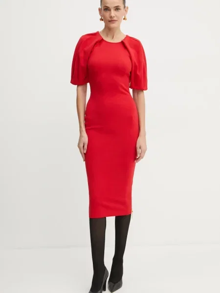 Elisabetta Franchi ruha piros