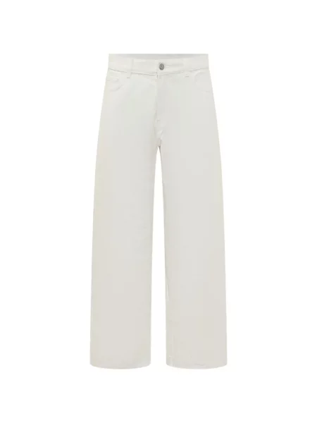 Blugi Palm Angels cu autograf alb