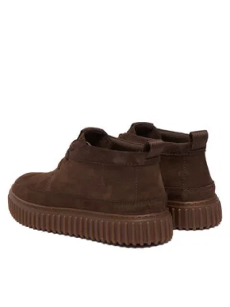 Clarks Šnurovacia obuv Torhill LaceHi hnedá