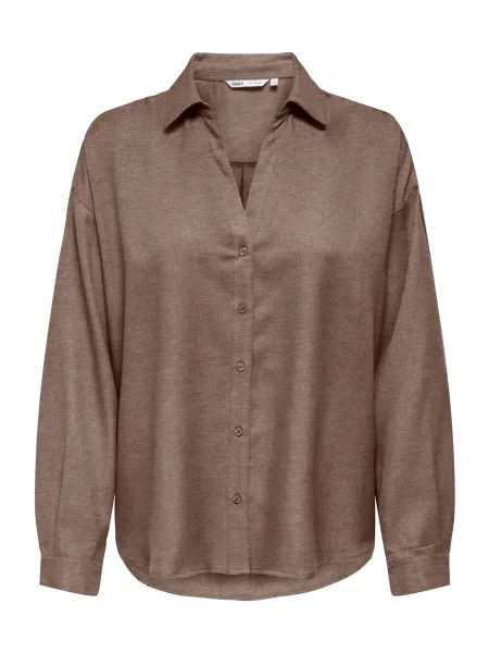 ONLY Bluză ONLHARRIET amestecat maro