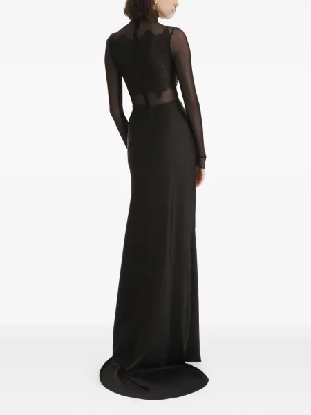 Fusta maxi 2310 Studio drapată negru