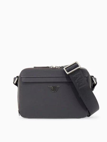 Emporio Armani Крос-боді Поліуретан сірий
