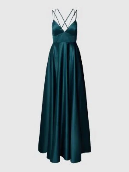 Sukienka koktajlowa ze skrzyżowanymi cienkimi ramiączkami Jake*s Cocktail