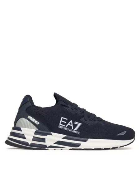 Sneakersy Emporio Armani granatowe