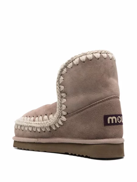 Slip on kotníkové boty Mou šedé