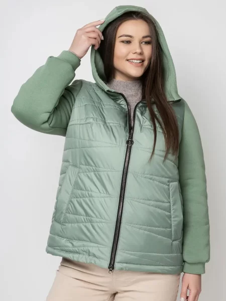 Демісезонна куртка City Fashion Classic оливковий