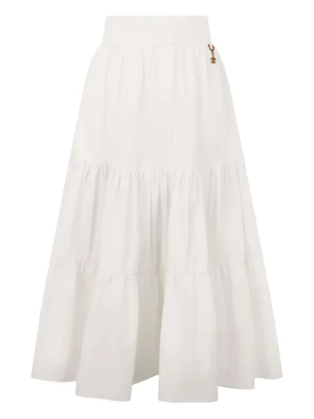 Fustă Roberto Cavalli alb