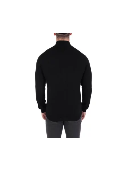 Sweter Hugo wełniany czarny