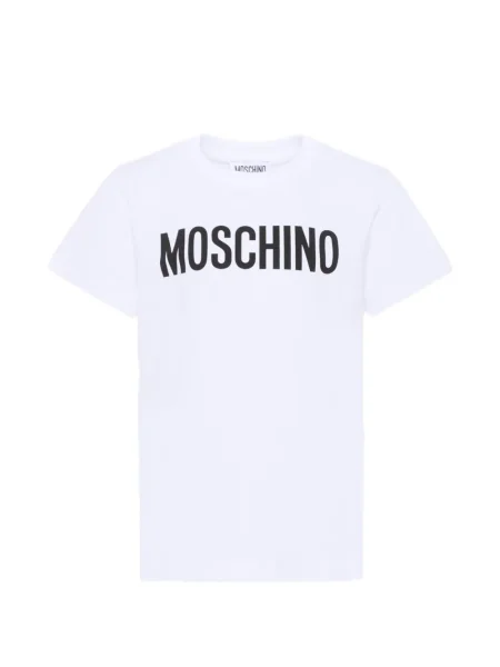 Koszulka dziecięca Moschino biała