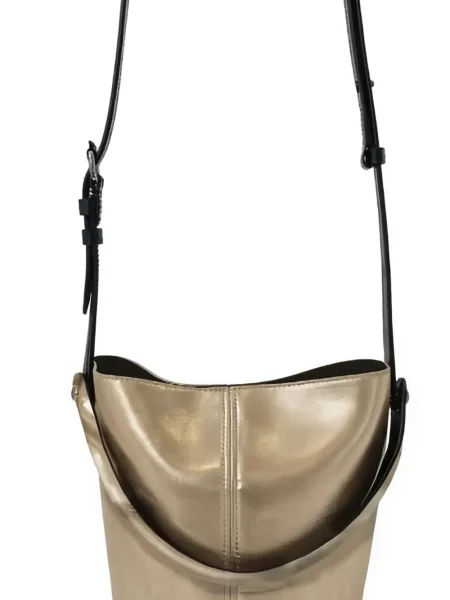 Geantă bucket Maison Margiela auriu