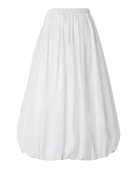 Fusta maxi Pinko alb