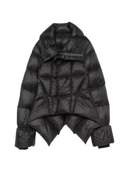 Kožená bunda Rick Owens čierna