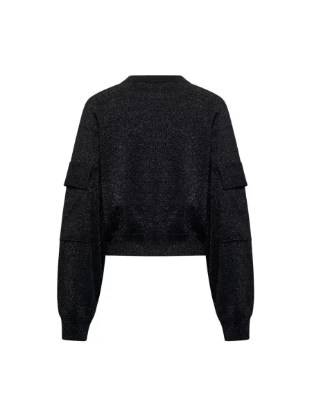 Sweter Silvian Heach wełniany czarny