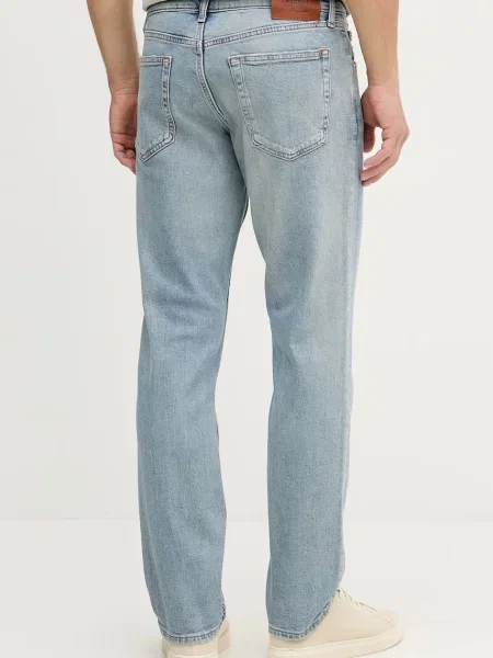 Calvin Klein Jeans jeansy slim fit niebieskie