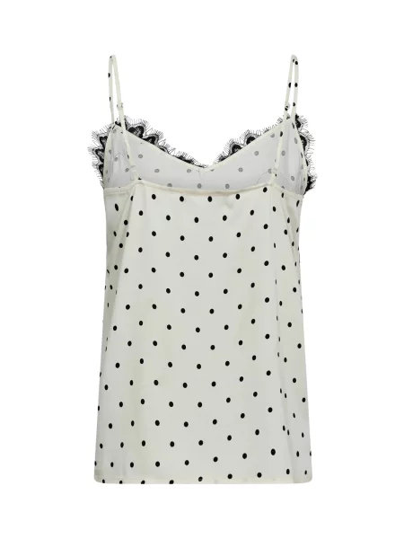 Co'couture Top AmeliCC murdar alb