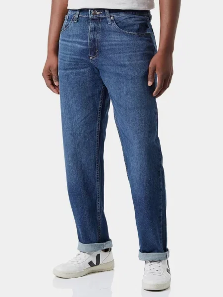 Прямі джинси Wrangler синій