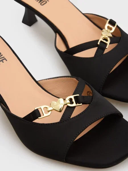 Мюли Moschino черные