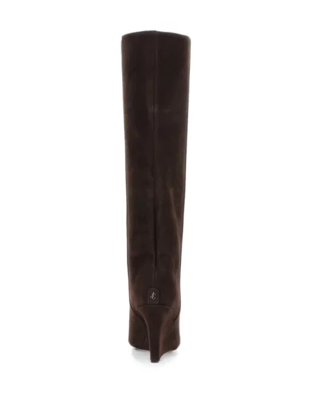 Botine Jimmy Choo din piele de căprioară maro