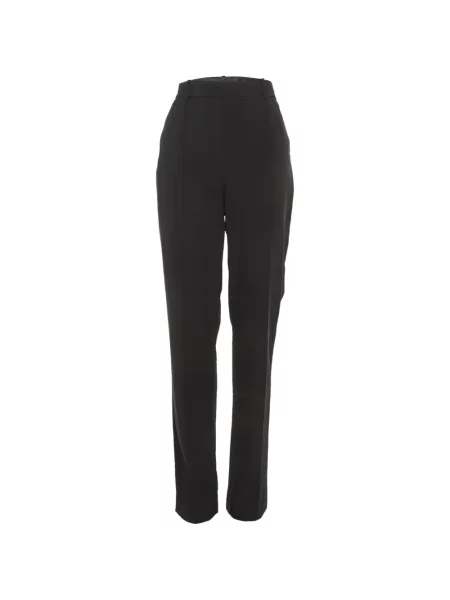 Pantaloni Elisabetta Franchi din crep negru