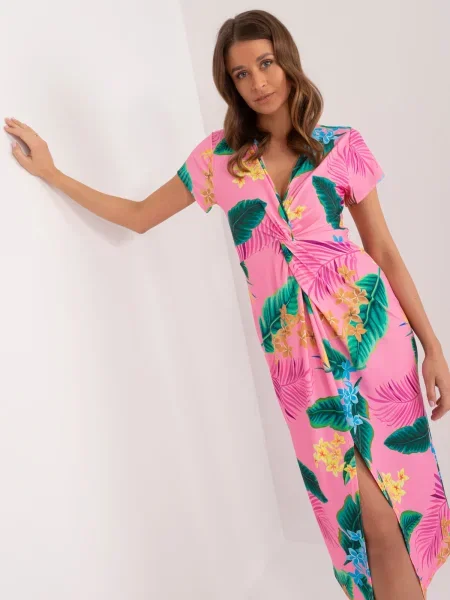 Rochie Italy Moda de costum roz