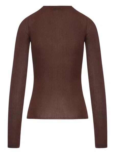 Tricou Miu Miu lung maro