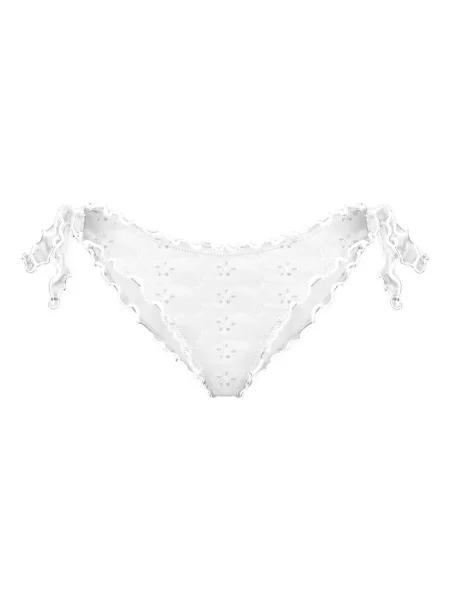 Bikini Mc2 Saint Barth cu volane alb
