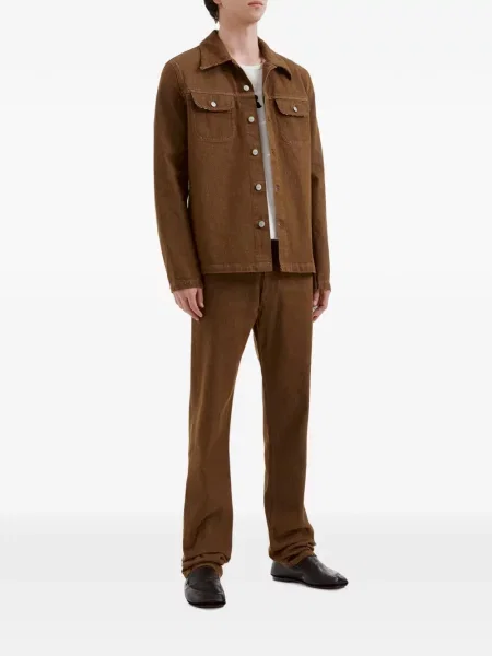 Geacă de blugi Mm6 Maison Margiela maro