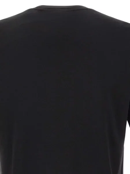 Μπλούζα Ea7 Emporio Armani με αυτόγραφο μαύρο