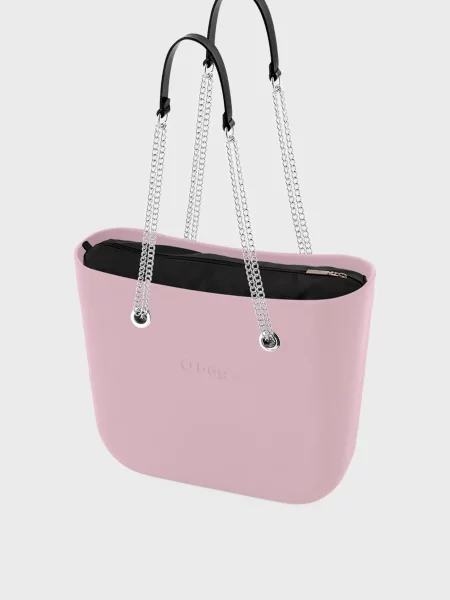 Классическая сумка O Bag розовая