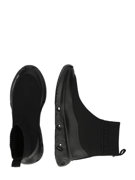 Sneakerși Karl Lagerfeld alergare negru