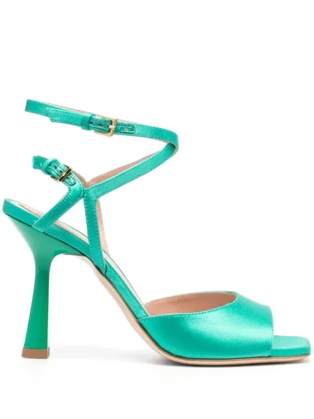 Sandale Alberta Ferretti cu bretele verde