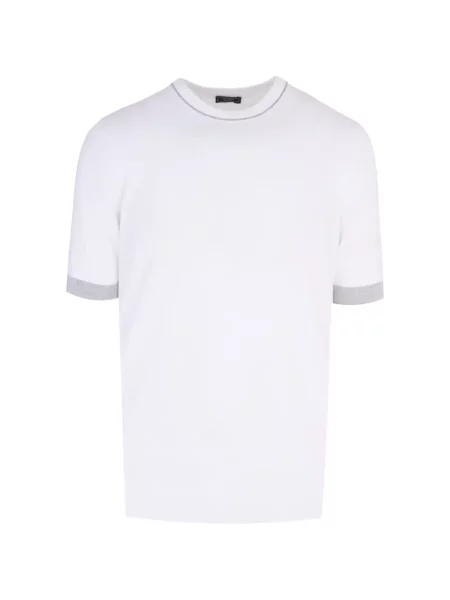 Scurt tricou Peserico alb
