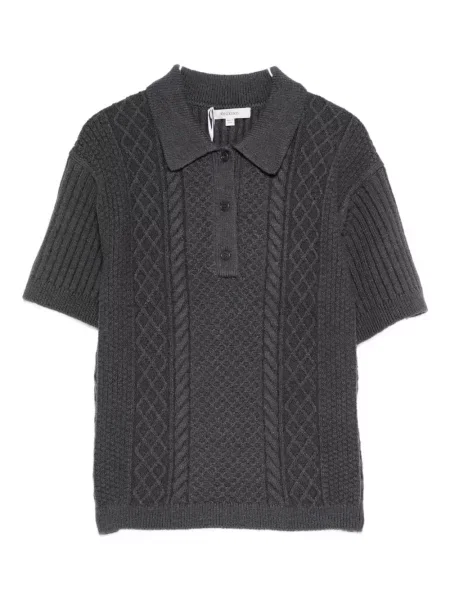 Polo Jw Anderson tricotate gri