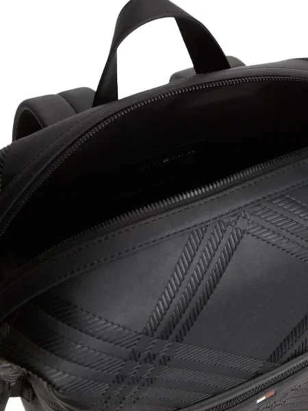 Rucsac Tommy Hilfiger în carouri negru